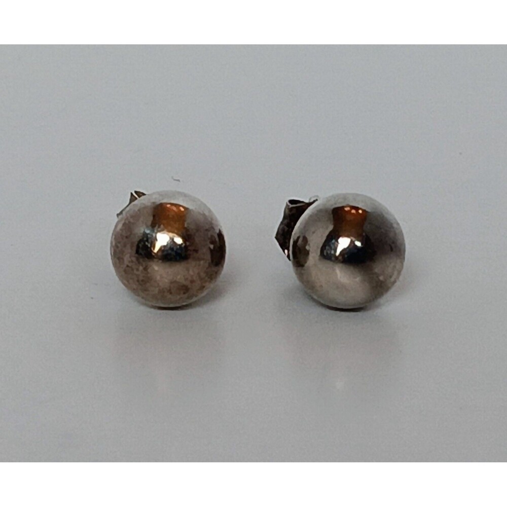 5 mm 925 Sterling Silver Ball Stud Earrings